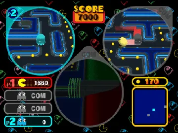 Pac-Man Vs screen shot game playing